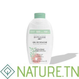 BYPHASSE GEL DE DOUCHE VERVEINE & PAMPLEMOUSSE 600ML