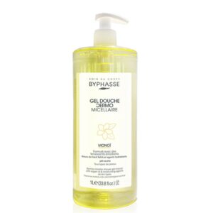 BYPHASSE GEL DOUCHE DERMO MICELLAIRE FLEUR DE TIARE 1L