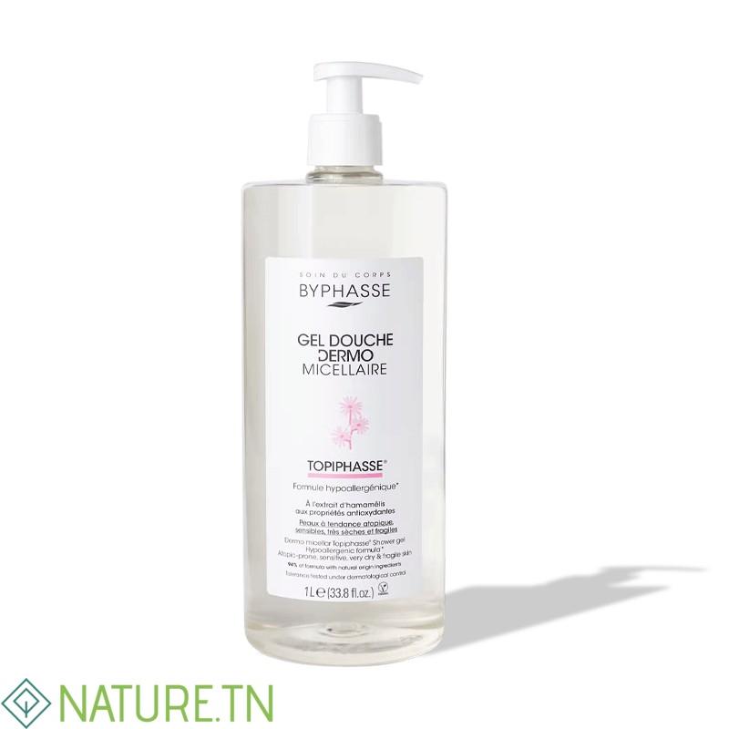 BYPHASSE GEL DOUCHE DERMO MICELLAIRE TOPIPHASSE PEAUX A TENDANCE ATOPIQUE 1L 3 BYPHASSE GEL DOUCHE DERMO MICELLAIRE TOPIPHASSE PEAUX A TENDANCE ATOPIQUE 1L