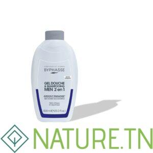BYPHASSE GEL DOUCHE-SHAMPOOING 2 EN 1 GROOVY PARADISE MEN 600ML