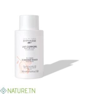 BYPHASSE LAIT CORPOREL NUTRITIF A L’HUILE D’AMANDE DOUCE 500ML