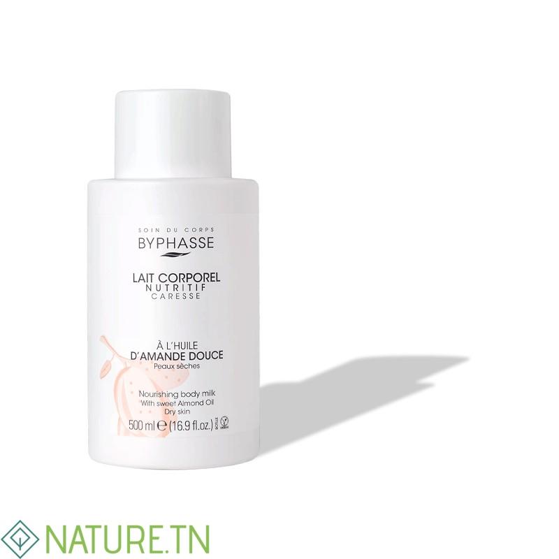 BYPHASSE LAIT CORPOREL NUTRITIF A L’HUILE D’AMANDE DOUCE 500ML 2