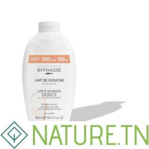 BYPHASSE LAIT DE DOUCHE CARESSE D’AMANDE DOUCE 600ML
