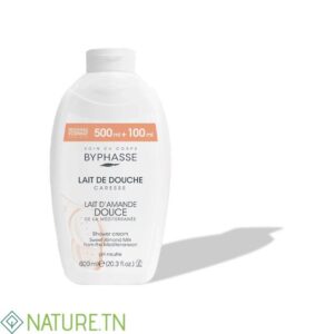 BYPHASSE LAIT DE DOUCHE CARESSE D’AMANDE DOUCE 600ML