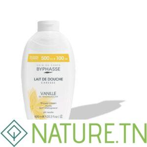 BYPHASSE LAIT DE DOUCHE CARESSE FLEUR DE VANILLE 600ML