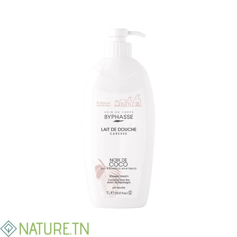 BYPHASSE LAIT DE DOUCHE CARESSE NOIX DE COCO 1L 3 BYPHASSE LAIT DE DOUCHE CARESSE NOIX DE COCO 1L