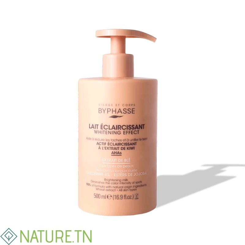 BYPHASSE LAIT ECLAIRCISSANT EXTRAIT DE BLE 500ML 3 BYPHASSE LAIT ECLAIRCISSANT EXTRAIT DE BLE 500ML