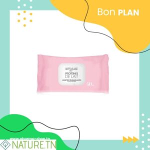 BYPHASSE LINGETTES DEMQUILLANTES PROTEINES DE LAIT 40 UNITES