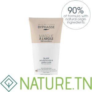 BYPHASSE MASQUE A L’ARGILE RENOVATEUR TOUS TYPES DE PEAUX 150ML
