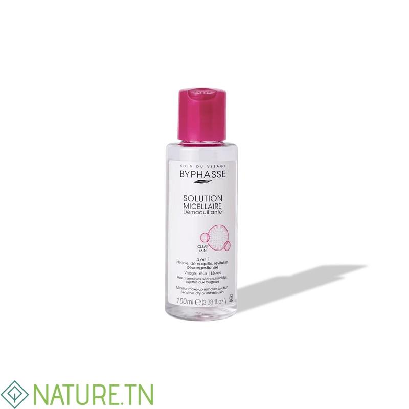 BYPHASSE SOLUTION MICELLAIRE DEMAQUILLANTE 100ML 3 BYPHASSE SOLUTION MICELLAIRE DEMAQUILLANTE 100ML