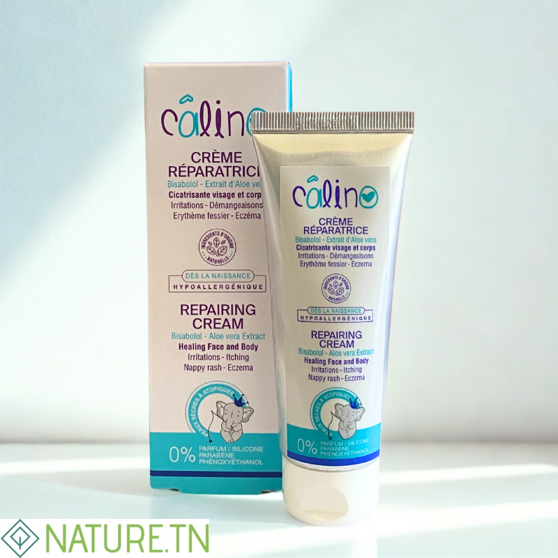 CALINO CREME REPARATRICE CICATRISANTE VISAGE ET CORPS 75GR 1 CALINO CREME REPARATRICE CICATRISANTE VISAGE ET CORPS 75GR 1