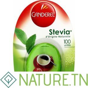 CANDEREL STEVIA 100 UNITES