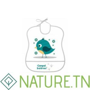 CANPOL BABIES BAVOIR IMPERMEABLE AVEC POCHE ANIMALS 2/919