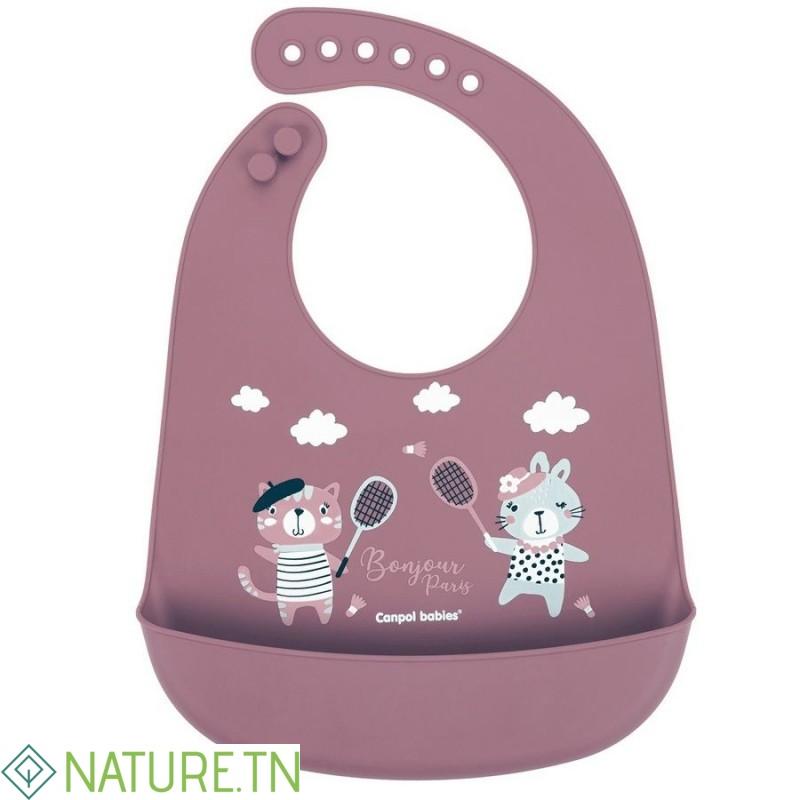 CANPOL BABIES BAVOIR SILICONE AVEC POCHE BONJOUR PARIS 74/027 3 CANPOL BABIES BAVOIR SILICONE AVEC POCHE BONJOUR PARIS 74/027
