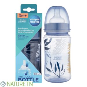 CANPOL BABIES BIBERON ANTI COLIC 3M+ 240ML REF 35/240