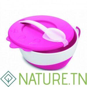 CANPOL BABIES BOL 350ML AVEC COUCIE ET CUILLER AVEC COUVERCLE 31/406