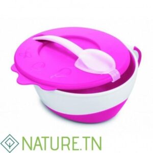 CANPOL BABIES BOL 350ML AVEC COUCIE ET CUILLER AVEC COUVERCLE 31/406
