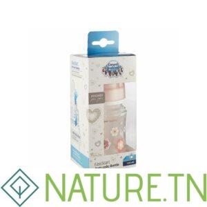 CANPOL BABIES DESIGNED FOR ME BIBERON ANTI COLIQUES 120ML TETINE 0M+ ROSE 35/216