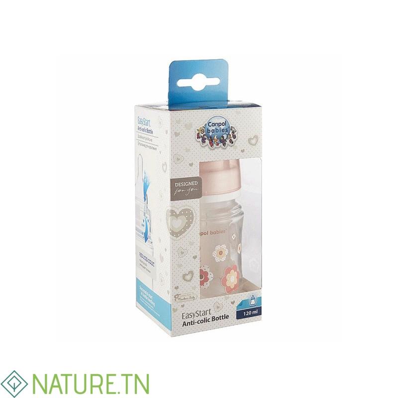 CANPOL BABIES DESIGNED FOR ME BIBERON ANTI COLIQUES 120ML TETINE 0M+ ROSE 35/216 1 CANPOL BABIES DESIGNED FOR ME BIBERON ANTI COLIQUES 120ML TETINE 0M+ ROSE 35/216 1