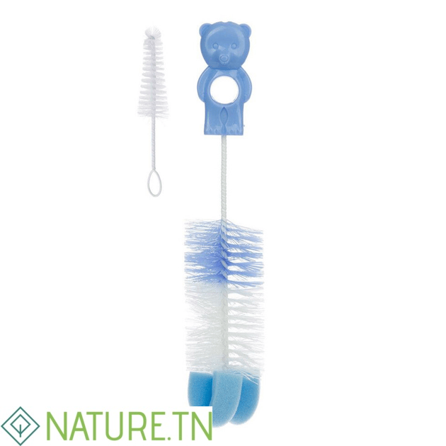 CANPOL BABIES GOUPILLON BIBERONS ET TETINES AVEC EPONGE 2/410 1 CANPOL BABIES GOUPILLON BIBERONS ET TETINES AVEC EPONGE 2/410 1