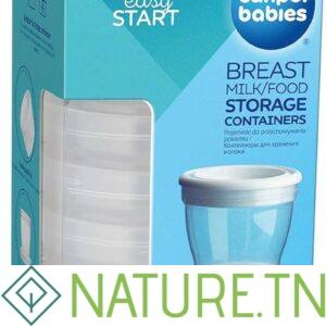 CANPOL BABIES POTS DE CONSERVATION 4 PCS 180ML 12/204
