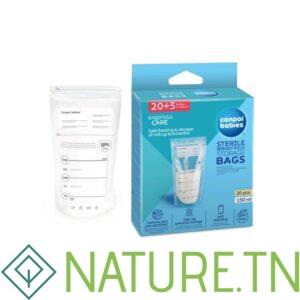 CANPOL BABIES SACS DE CONSERVATION DU LAIT MATERNEL 25PCS,150ML 70/001
