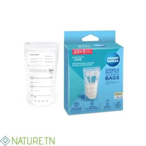 CANPOL BABIES SACS DE CONSERVATION DU LAIT MATERNEL 25PCS,150ML 70/001