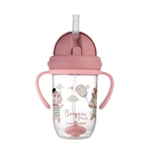 CANPOL BABIES TASSE ANTI ECLABOUSSURE AVEC PAILLE 270ML 56/607