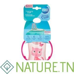 CANPOL BABIES TASSE BEBE 320ML ROSE 56/512