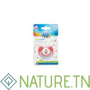 CANPOL SUCETTE SYMETRIQUE SILICONE CUPCAKE-ROSE