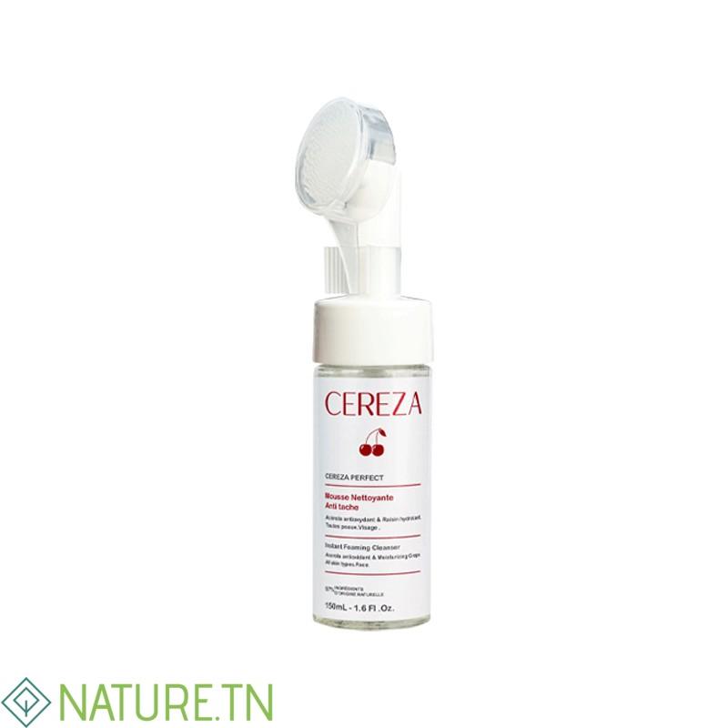 CEREZA PERFECT MOUSSE NETTOYANTE ANTI-TACHE+BROSSE 150ML 3 CEREZA PERFECT MOUSSE NETTOYANTE ANTI-TACHE+BROSSE 150ML