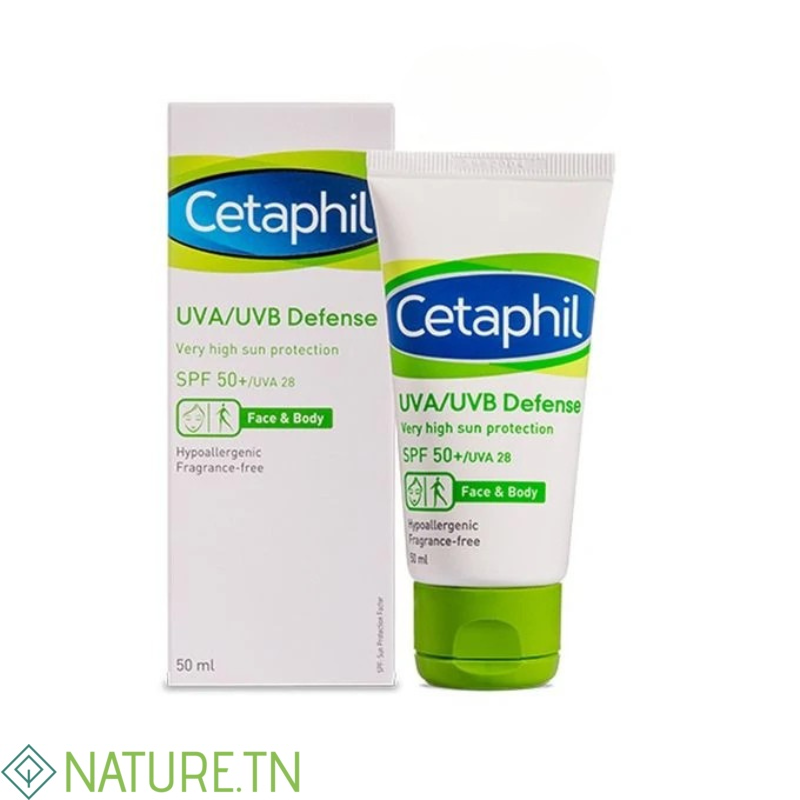 CETAPHIL ECRAN UVA/UVB DEFENSE SPF 50+ 50ML 3 CETAPHIL ECRAN UVA/UVB DEFENSE SPF 50+ 50ML