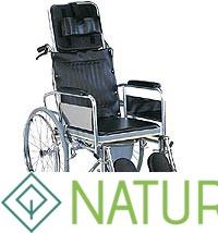 CHAISE ROULANTE GRAND CONFORT AVEC POT