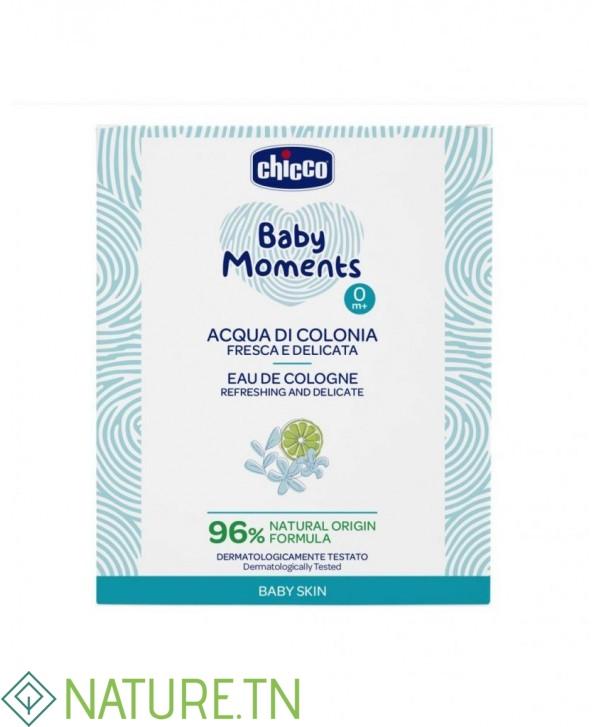 CHICCO BABY MOMENT EAU DE COLOGNE 0M+ 100ML 3 CHICCO BABY MOMENT EAU DE COLOGNE 0M+ 100ML