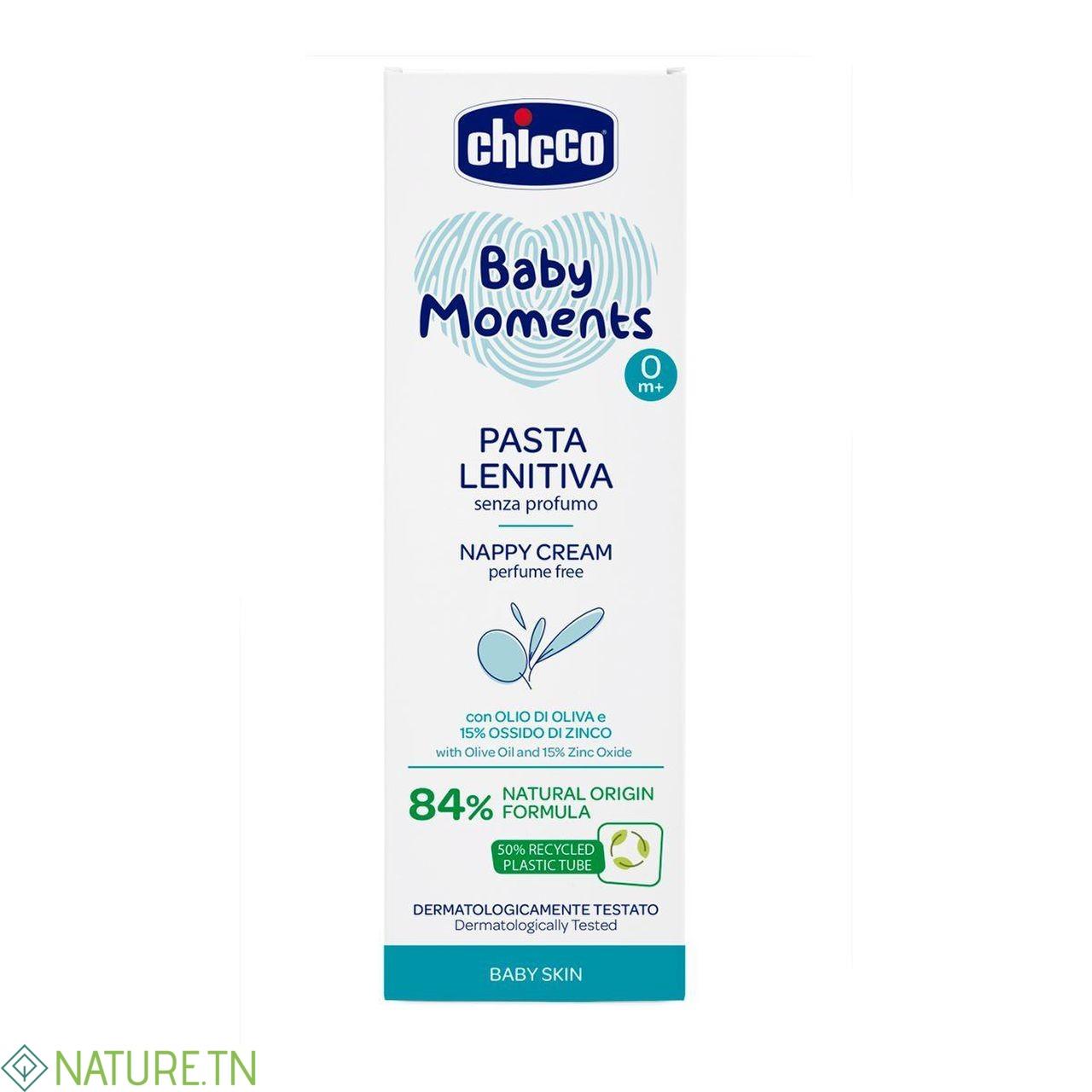 CHICCO BABY MOMENTS CREME DE CHANGE 100ML 3 CHICCO BABY MOMENTS CREME DE CHANGE 100ML