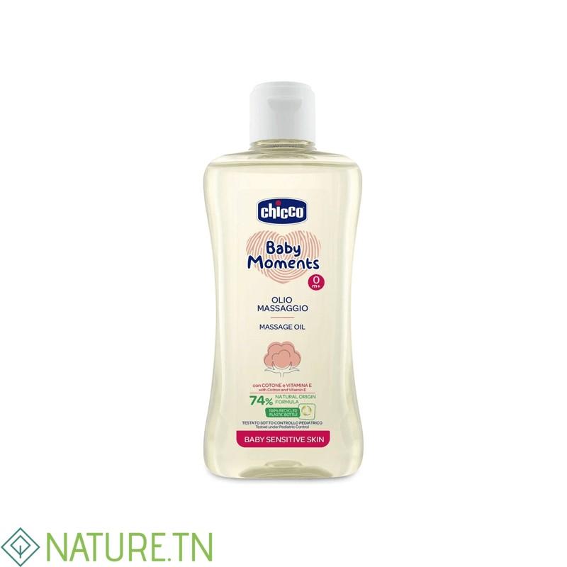 CHICCO BABY MOMENTS HUILE DE MASSAGE 200ML 1 CHICCO BABY MOMENTS HUILE DE MASSAGE 200ML 1
