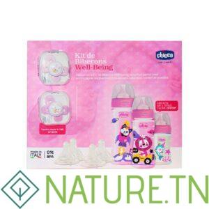 CHICCO COFFRET BIBERONS WELL BEING 7 ARTICLES