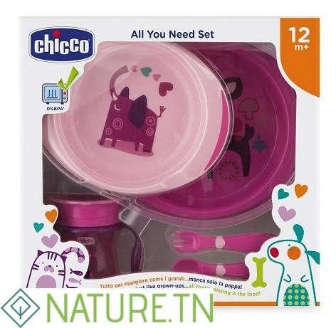 CHICCO COFFRET REPAS BEBE 12M+ 3 CHICCO COFFRET REPAS BEBE 12M+