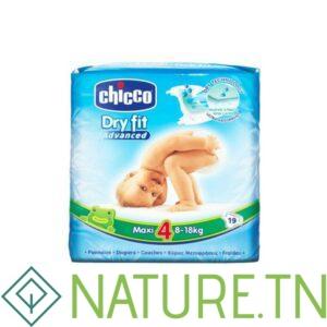 CHICCO DRY FIT COUCHE MAXI 8-18KG 19 PIECES