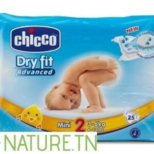 CHICCO DRY FIT COUCHE MINI 3-6KG 25 PIECES