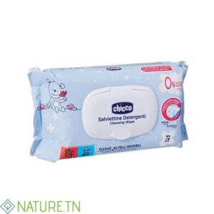 CHICCO LINGETTES NETTOYANTES PEAUX SENSIBLES 72 PIECES