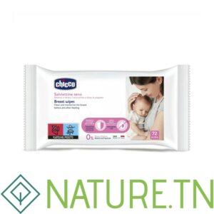 CHICCO LINGETTES SEINS 72 PIECES