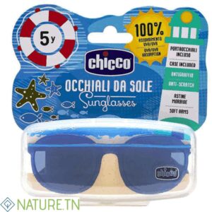 CHICCO LUNETTES DE SOLEIL GARCON BLEU NUIT 5 ANS+