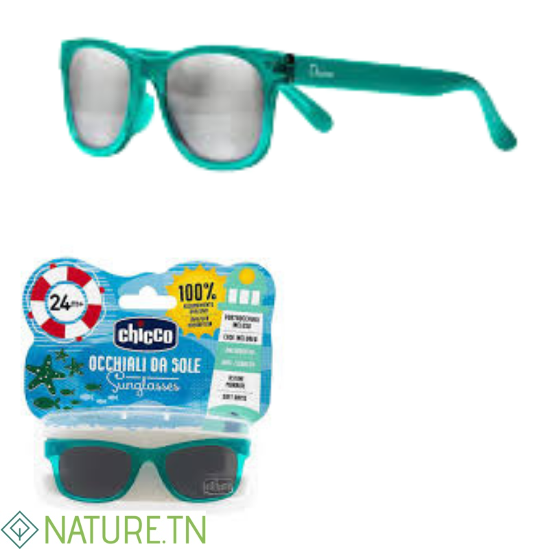 CHICCO LUNETTES DE SOLEIL GARCON VERT 24M+ 3 CHICCO LUNETTES DE SOLEIL GARCON VERT 24M+