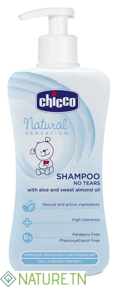 CHICCO NATURAL SENSATION SHAMPOOING SANS LARMES 0M+ 300ML 3 CHICCO NATURAL SENSATION SHAMPOOING SANS LARMES 0M+ 300ML