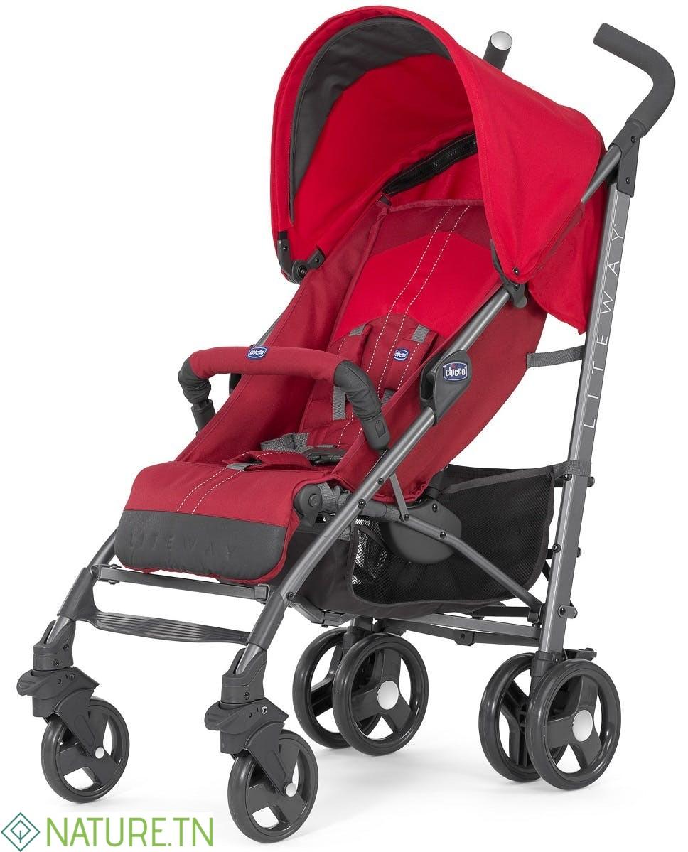 CHICCO POUSSETTE LITE WAY BASIC 3 DE 0 A 15 KG RED BERRY 1
