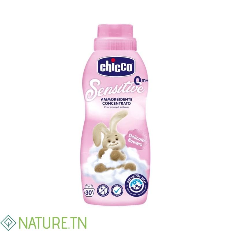 CHICCO SENSITIVE ASSOUPLISSANT CONCENTRE FLEURS DELICATES 0M+ 750ML 3 CHICCO SENSITIVE ASSOUPLISSANT CONCENTRE FLEURS DELICATES 0M+ 750ML