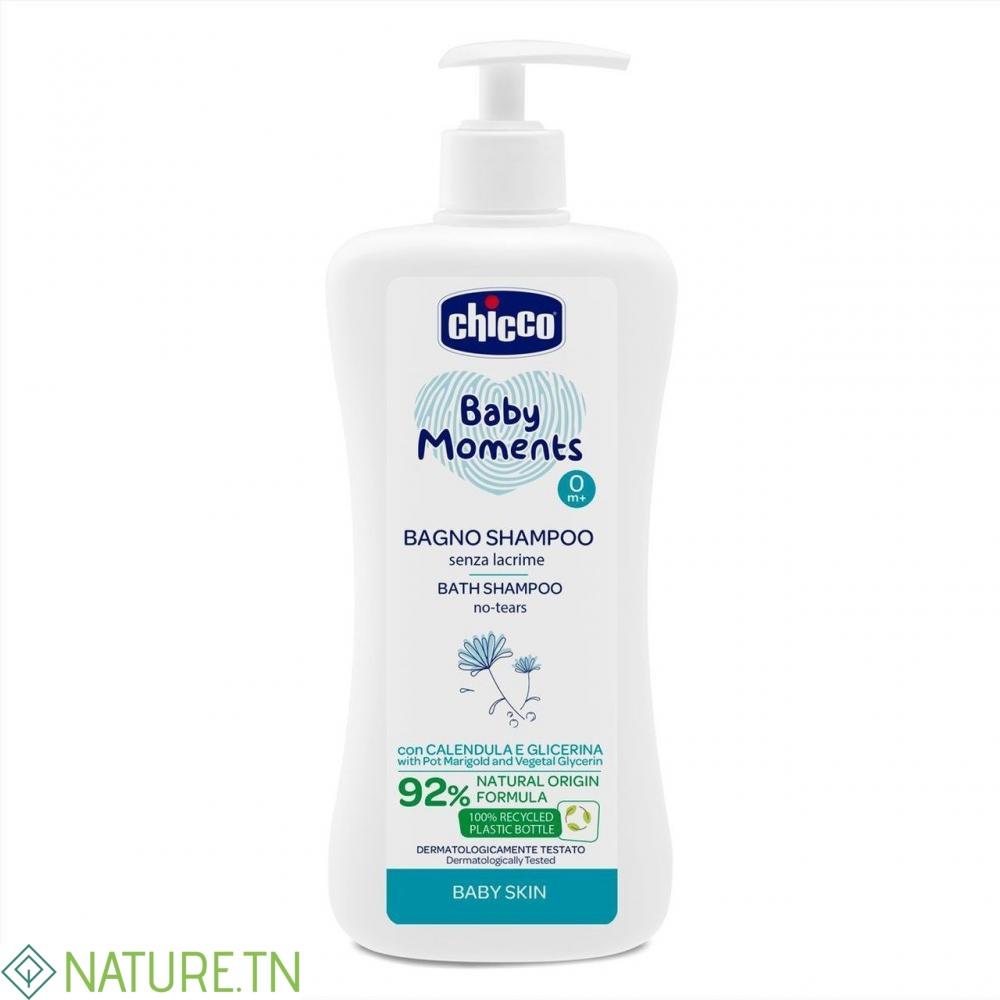 CHICCO SHAMPOOING CHEVEUX&CORPS BABY MOMENTS, 500 ml 2 CHICCO SHAMPOOING CHEVEUX&CORPS BABY MOMENTS, 500 ml 2
