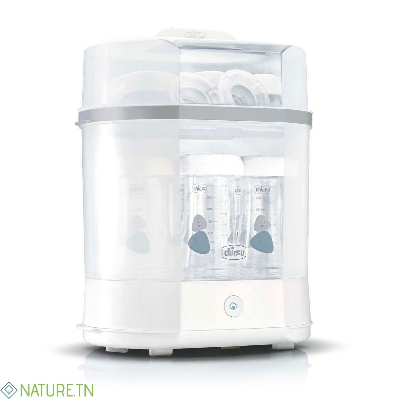 CHICCO STERILISATEUR A VAPEUR 3EN1 1 CHICCO STERILISATEUR A VAPEUR 3EN1 1