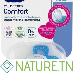 CHICCO SUCETTE PHYSIO COMFORT EN SILICONE 6-16 MOIS